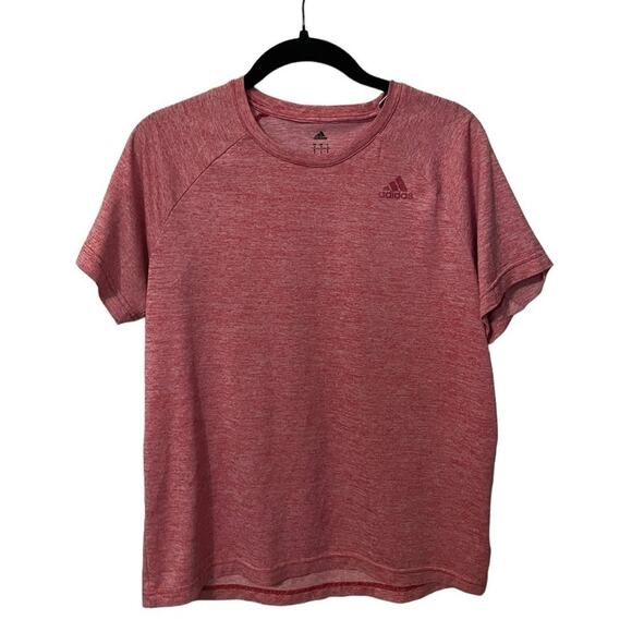 Adidas Climalite Reddish Short Sleeve Tee - Size Small - Picture 1 of 6